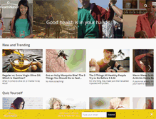 Tablet Screenshot of healthination.com